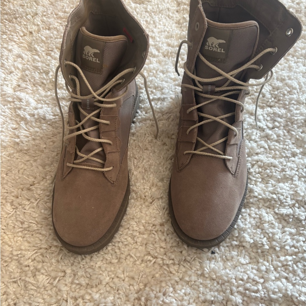 Sorel Men's Taupe Lace-Up Boots - Picture 2 of 3